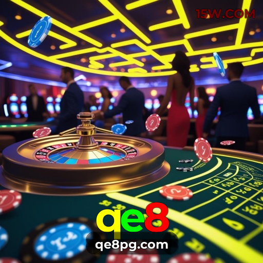 qe8 – Casino ao Vivo com Dealers de Classe Internacional